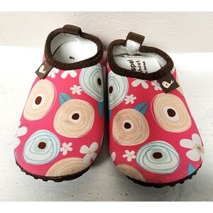 Kinderspel Baby/Toddler  Pull On Water Shoes  Confetti Flower   Size 6